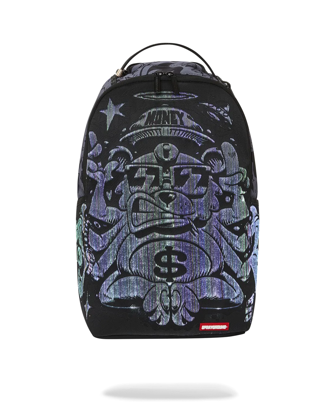 Sprayground Fiber Optics Money Tripp DLXSR Black Backpack B5205