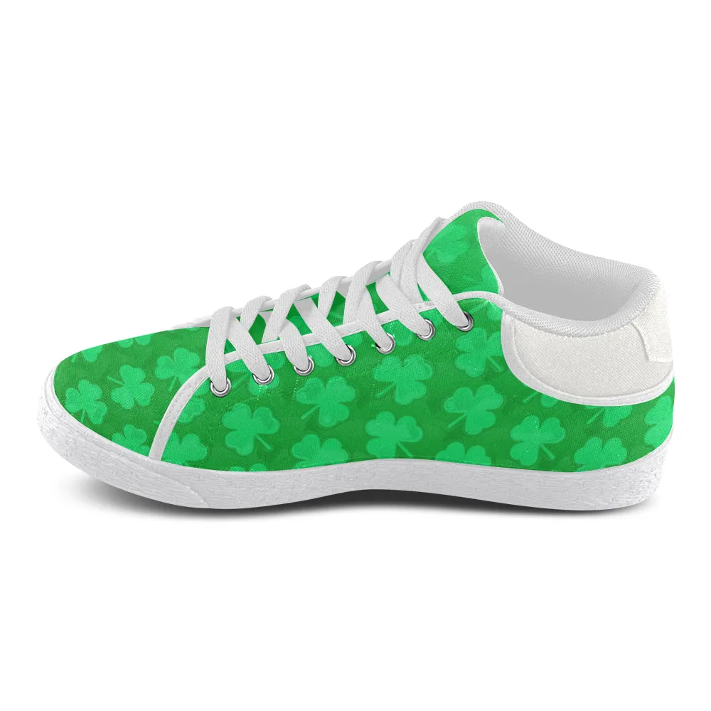 St. Patrick's Day Clovers Men's Chukka Sneakers