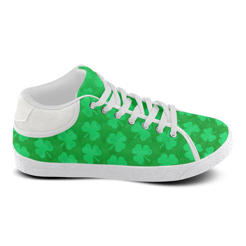 St. Patrick's Day Clovers Men's Chukka Sneakers