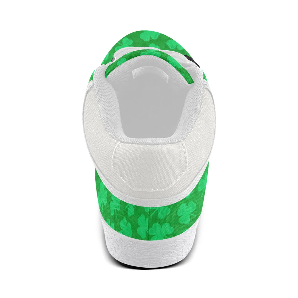 St. Patrick's Day Clovers Men's Chukka Sneakers