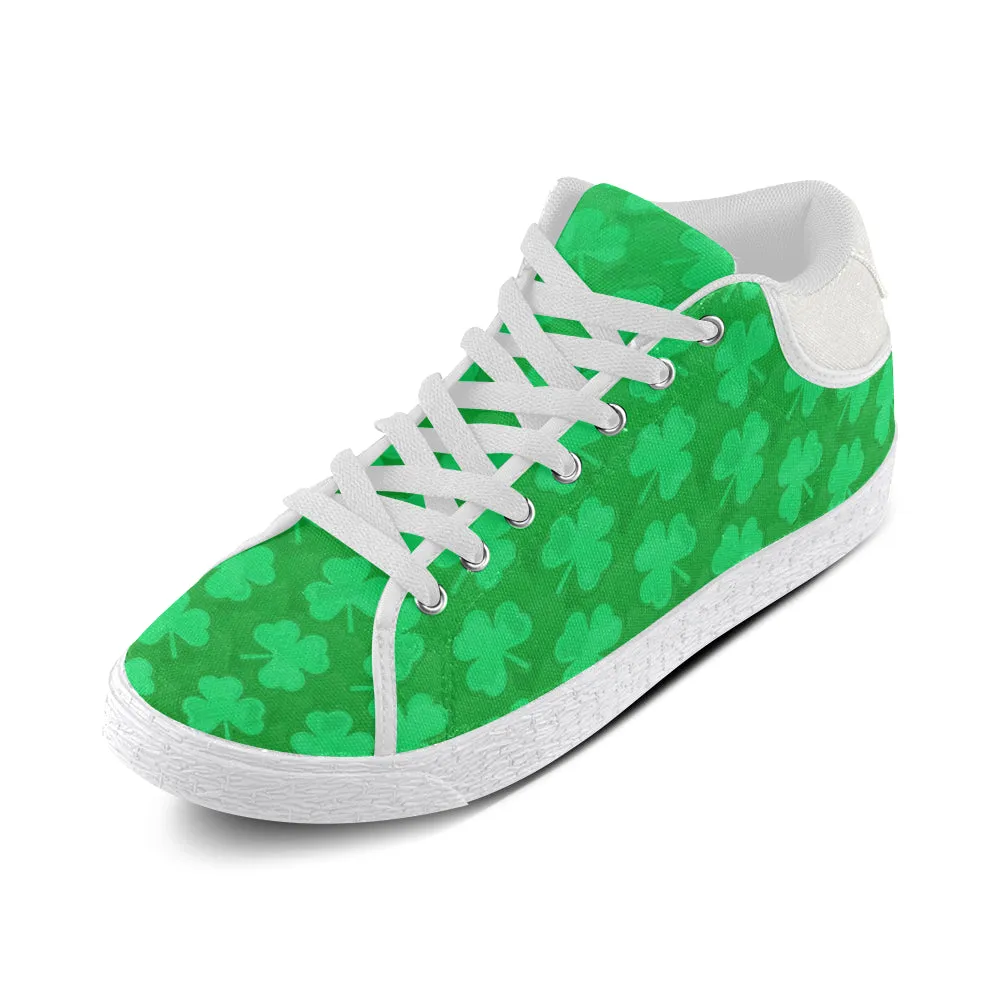 St. Patrick's Day Clovers Men's Chukka Sneakers