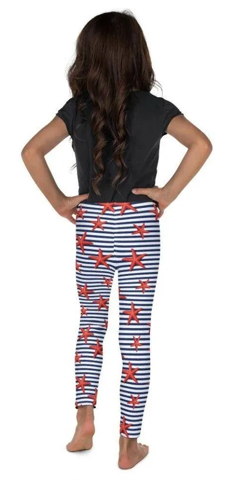 Starfish Stripe Kid's Leggings