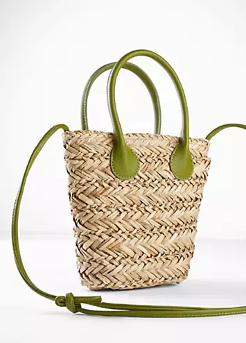 Straw Handbag by bonprix | Look Again