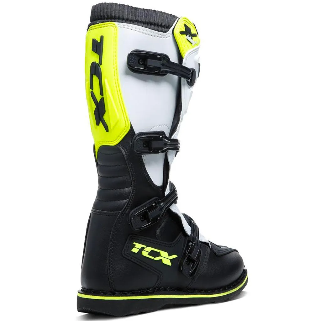 TCX - X-Blast Black/White/Yellow MX Boot