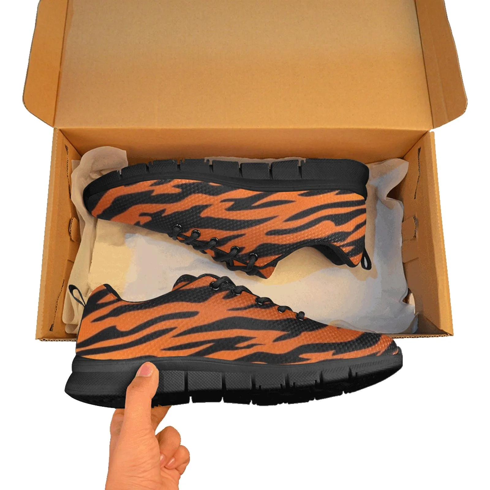 Tiger Stripes Women's Breathable Sneakers