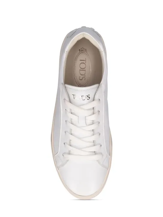 Tod's   Leather formal low top sneakers 