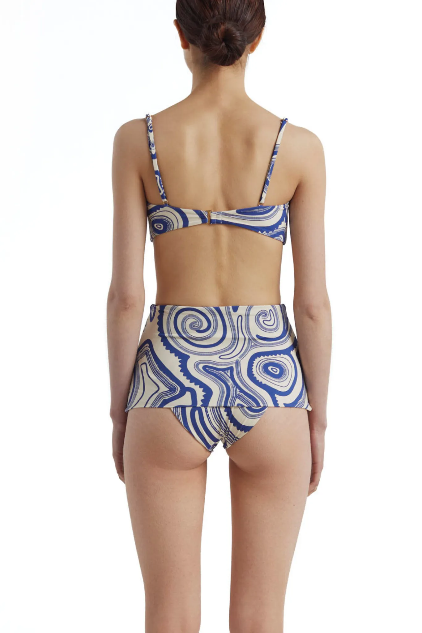 Top De Bikini Anne Blue Pavoni