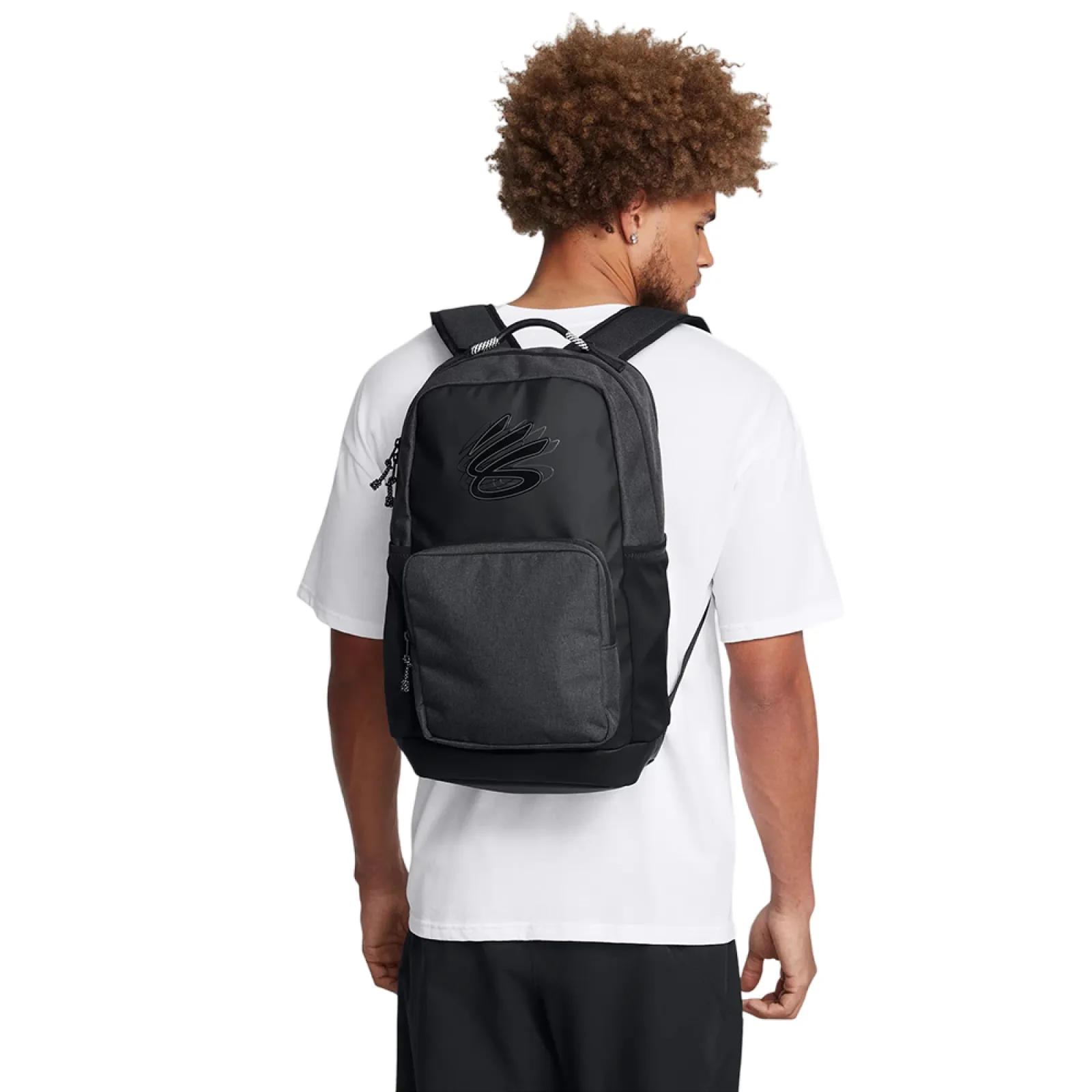 UA Curry Splash Backpack "Black/Jet Gray"