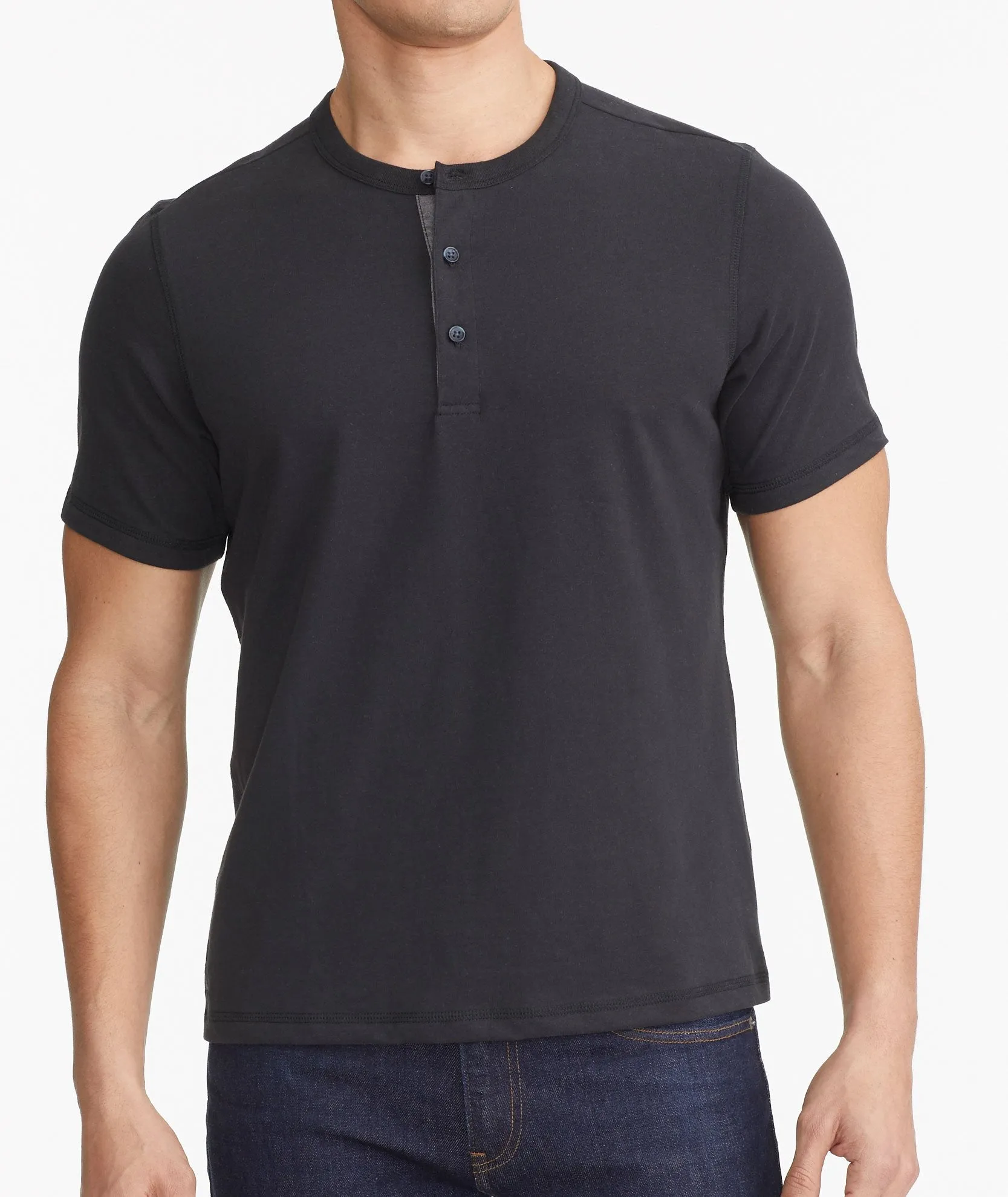 Ultrasoft Short-Sleeve Henley