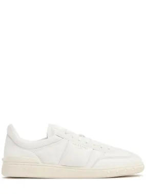 Valentino Garavani   Upvillage padded leather low sneakers 