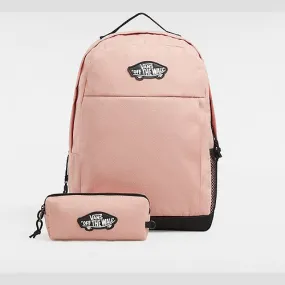 Vans KIDS SKOOL BACKPACK (LOBSTER BISQUE) KIDS,BOYS,GIRLS PINK