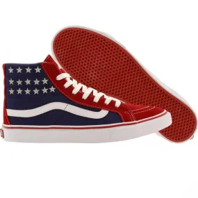 Vans Men Sk8-Hi Slim - Studded Stars (red / blue)