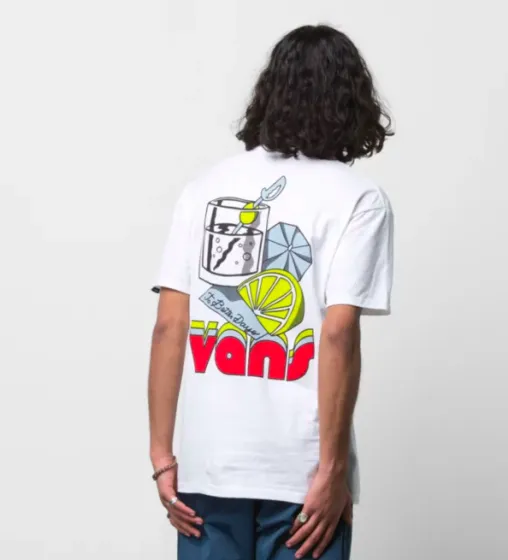 Vans To Better Days Mens T-Shirt - White