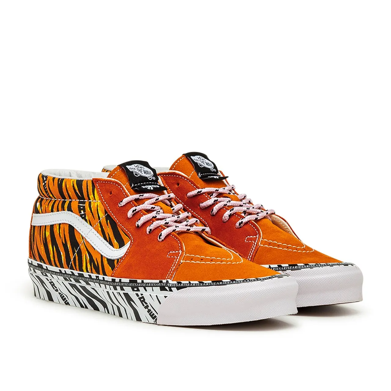 vans vault x aries sk8-mid lx (tiger bright)