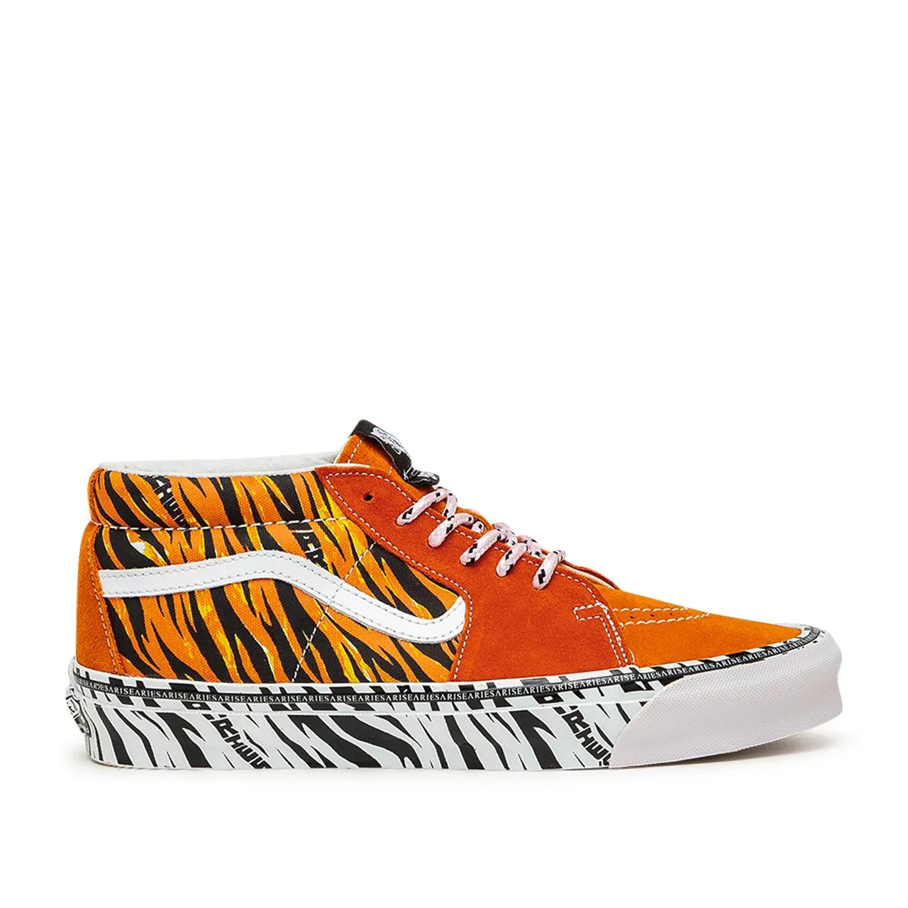 vans vault x aries sk8-mid lx (tiger bright)