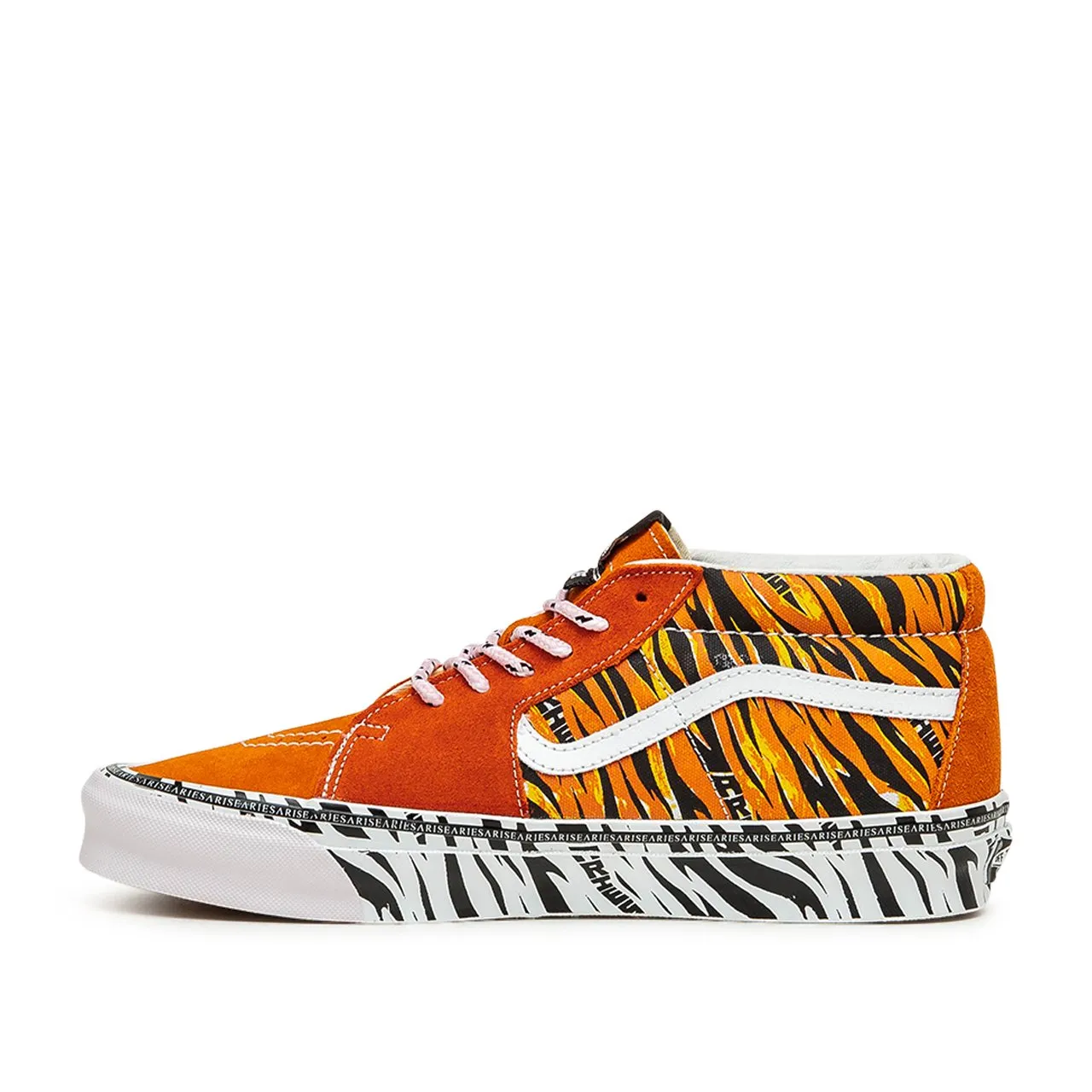 vans vault x aries sk8-mid lx (tiger bright)