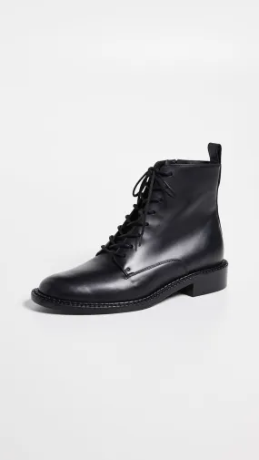 Vince Cabria Lug Lace-up Boot in Black