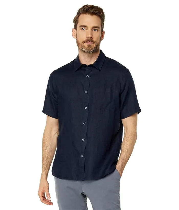 Vince Linen Short Sleeve