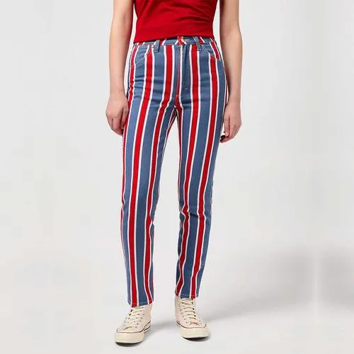 Walker Wrangler American Pie Stripe Slim Fit Jeans