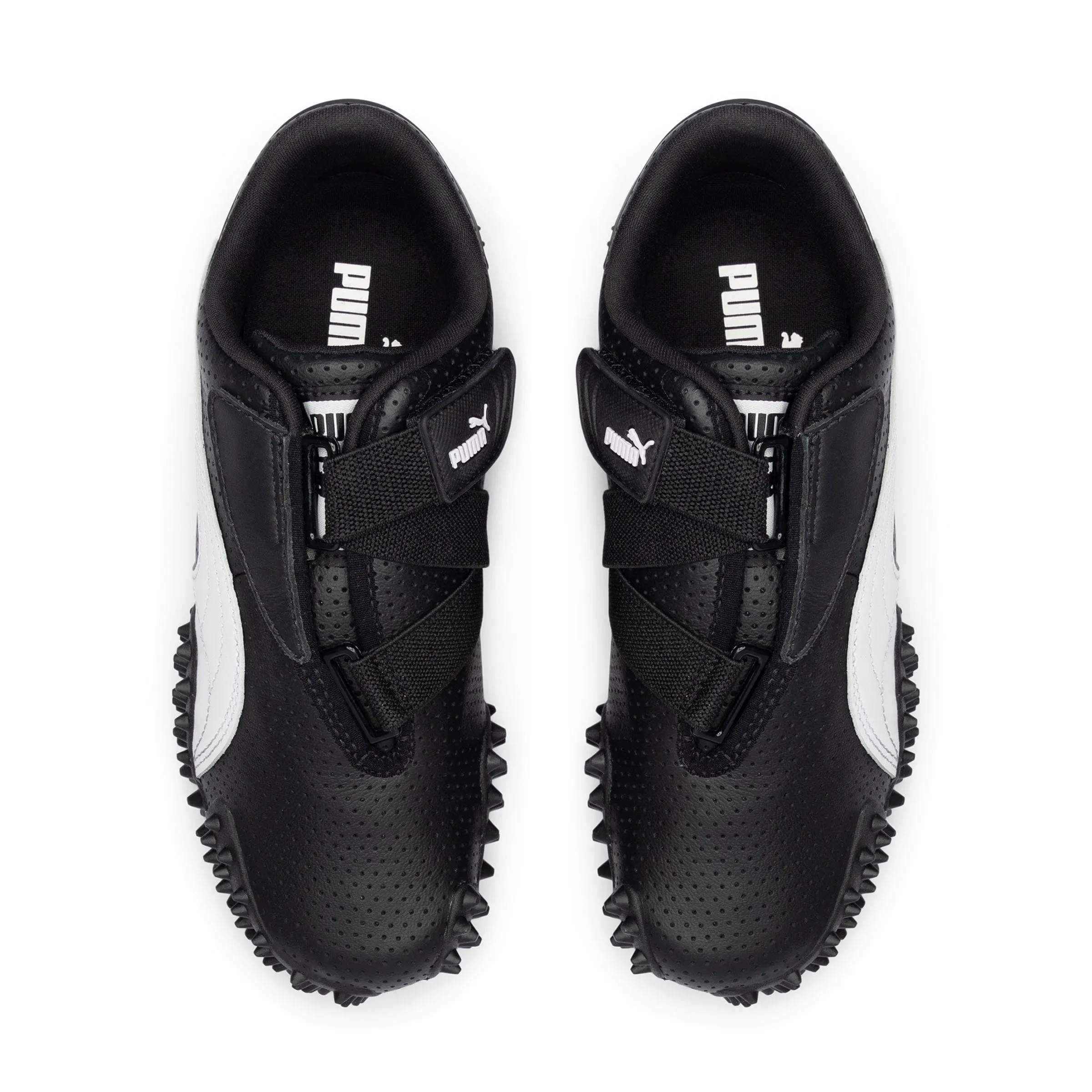 WOMEN'S MOSTRO PERF PUMA BLACK/ PUMA WHITE | Bodega