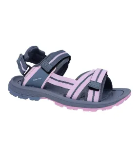 Womens/ladies sierra sandals flintstone/lilac/snow Hi-Tec