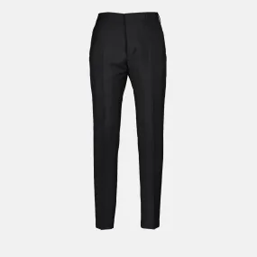 Wool Pleated Trousers