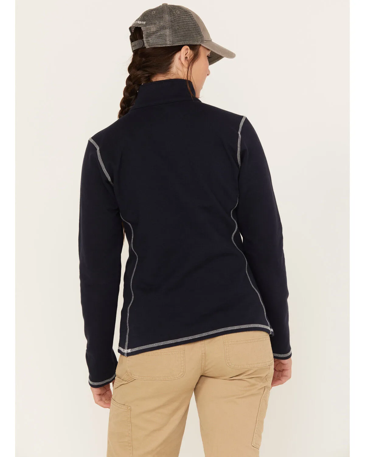 Wrangler Women's FR Quarter-Zip Pullover