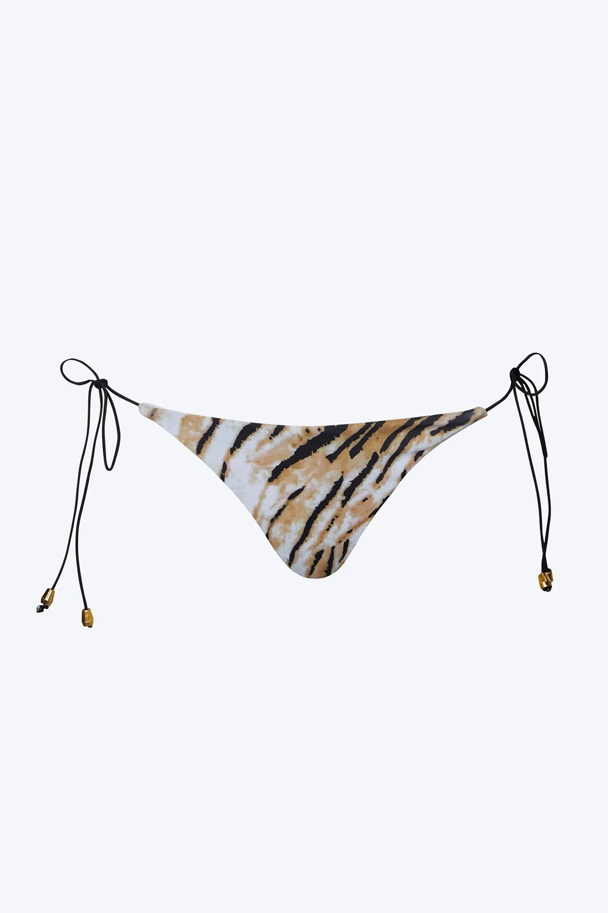 WRAP-AROUND TIGER-PRINT BIKINI SET